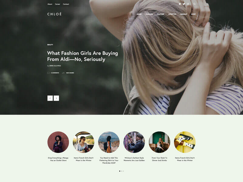 Magazine WordPress Theme - Chloe