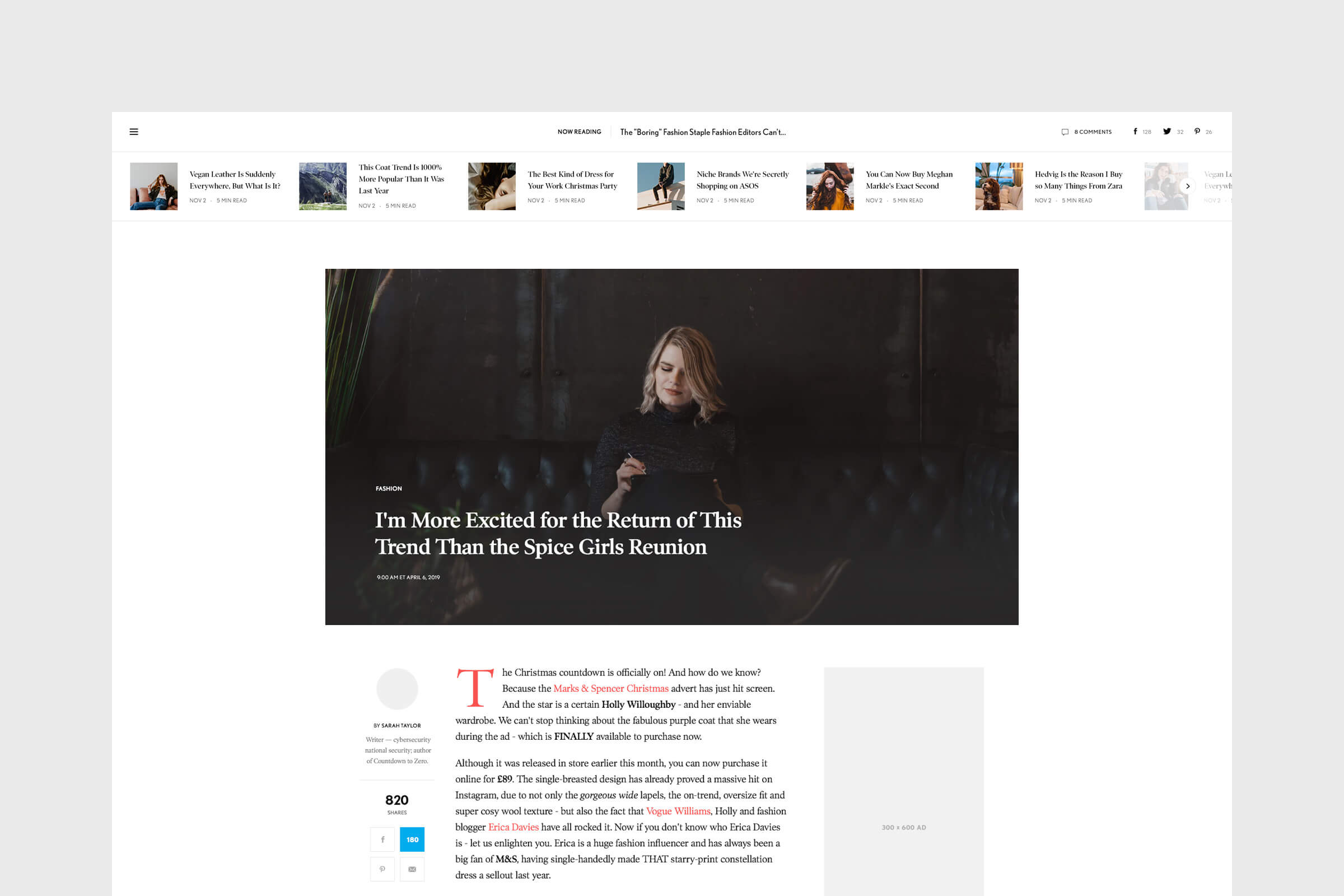 Magazine WordPress Theme Article Style - 3