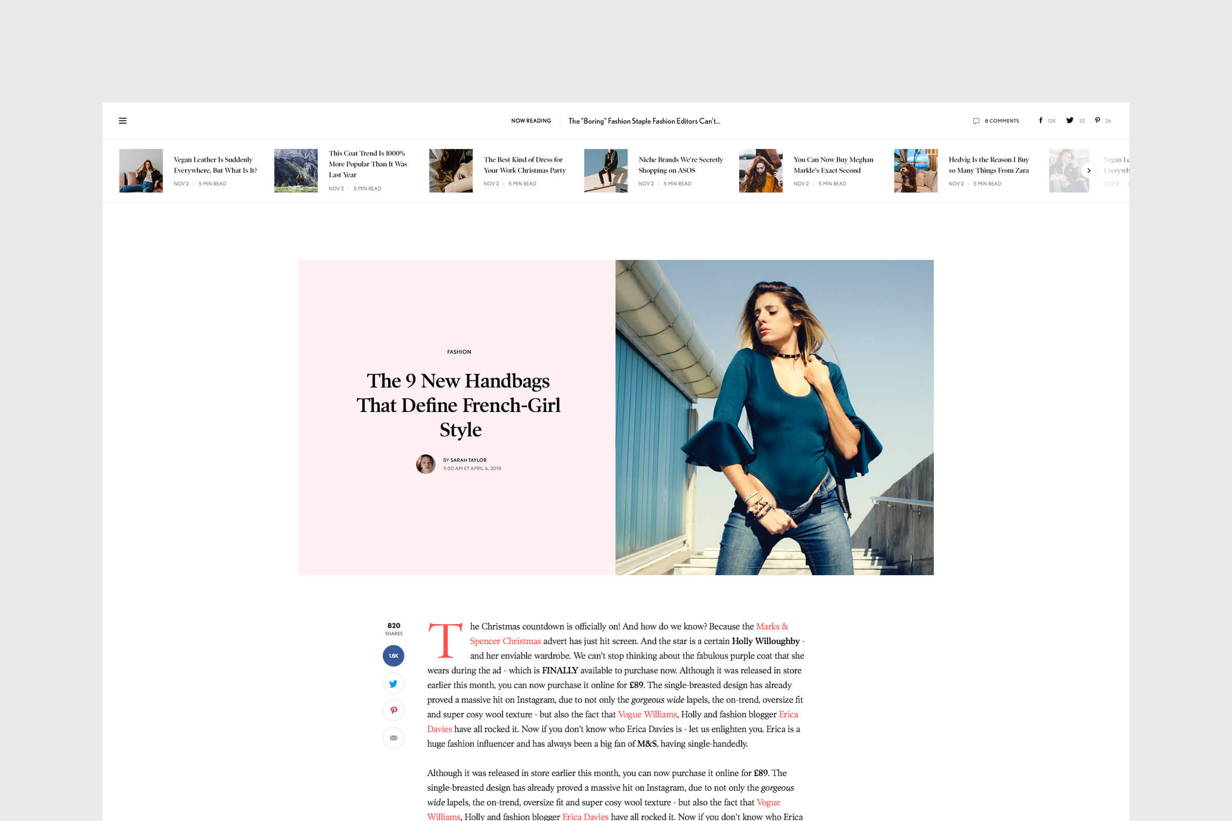 Magazine WordPress Theme Article Style - 6